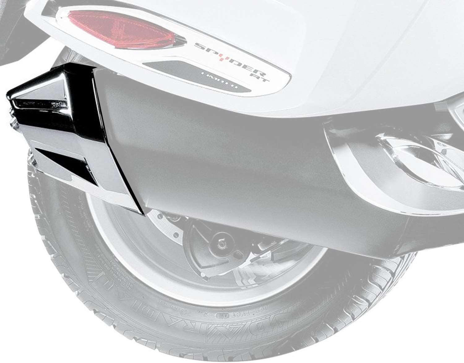 CAN-AM SPYDER RS ST RT 2014-2013 CHROME EXHAUST TIP