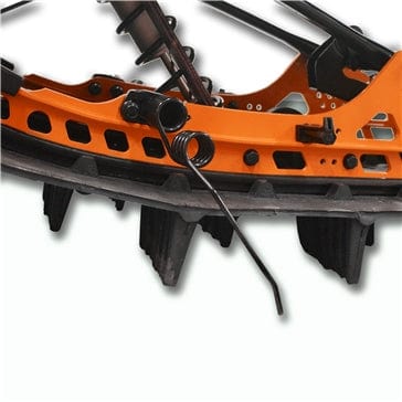 Reversible Double Coil Snow/Ice Scratcher Rear Suspension