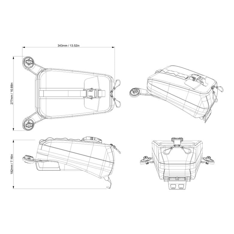 LinQ Nano Tank Bag Can-Am Canyon