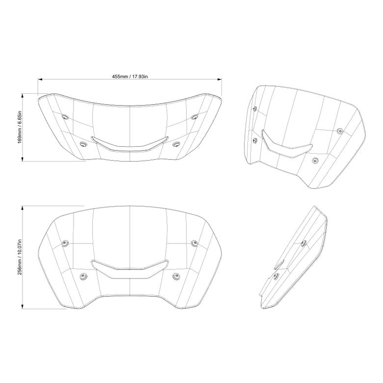 Can-Am Canyon Sport Windshield