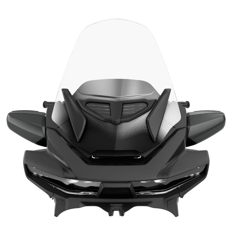 Adjustable Touring Vented Windshield