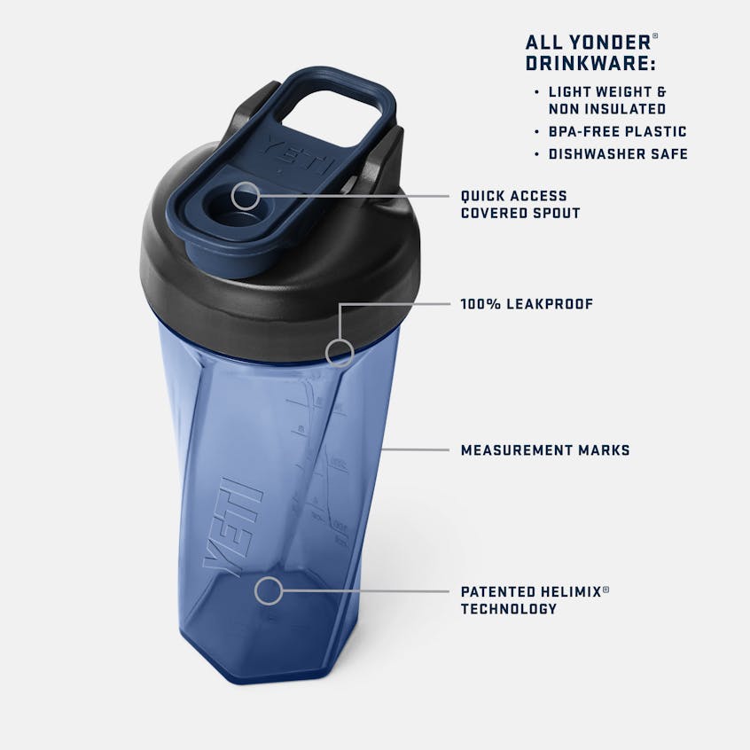 Yonder™ 798 ML Shaker Bottle  WITH HELIMIX® TECHNOLOGY