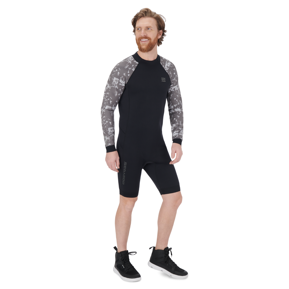 Men's 2/2mm Shorty Wetsuit Long Sleeve