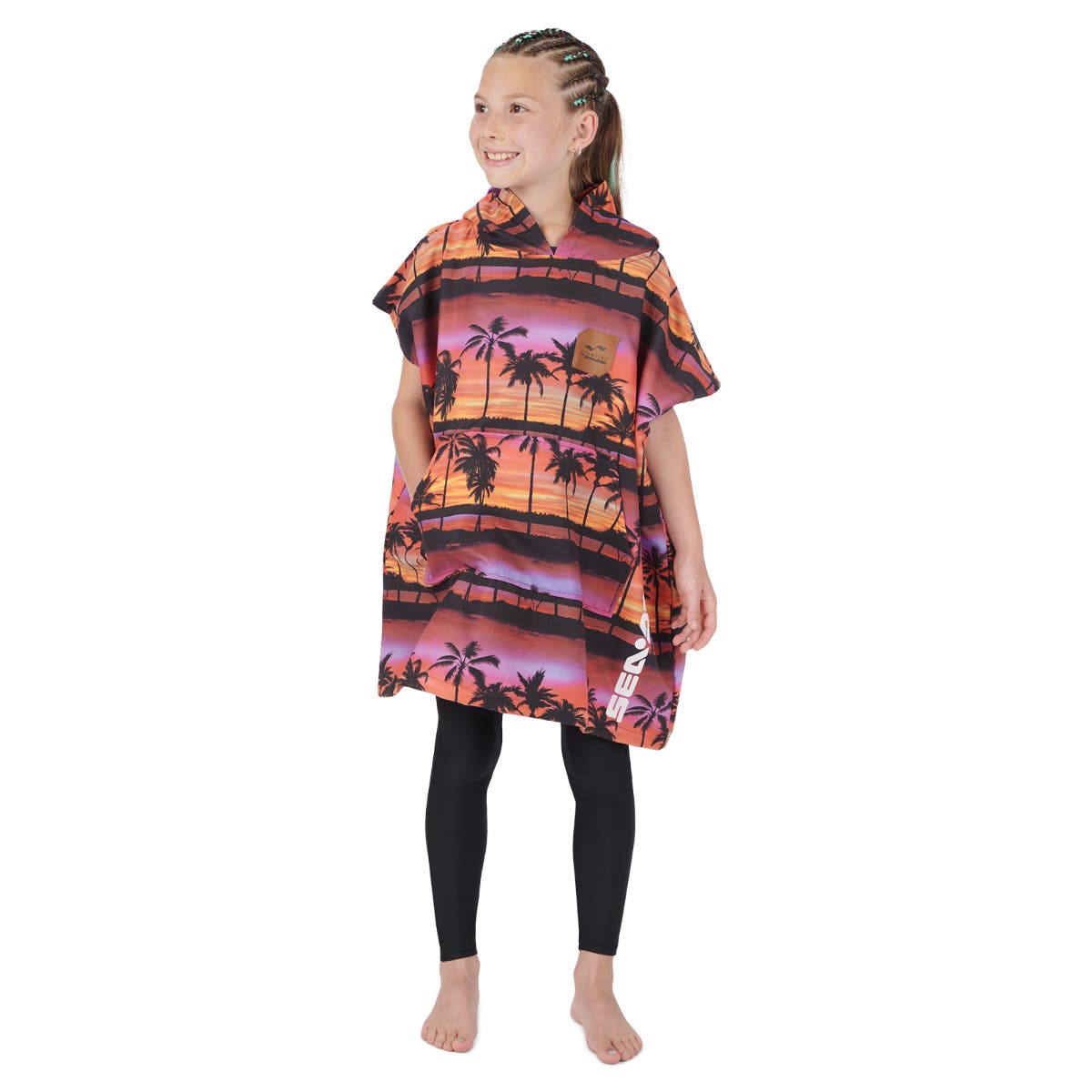 Unisex Kid’s Sea-Doo Quick Dry Poncho by Slowtide