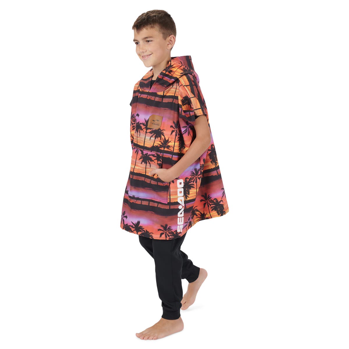 Unisex Kid’s Sea-Doo Quick Dry Poncho by Slowtide