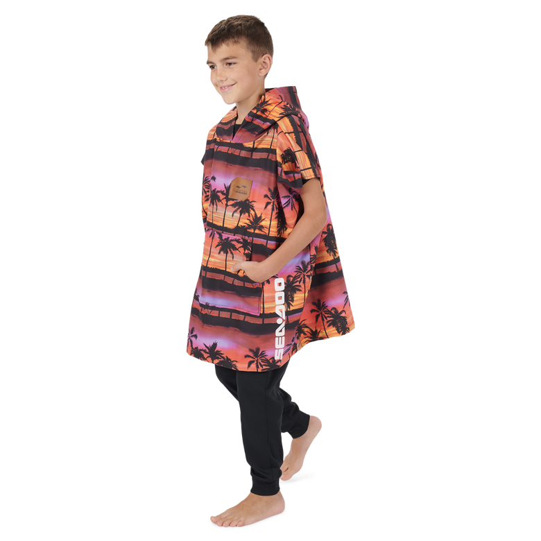 Kid’s Sea-Doo Quick Dry Poncho By Slowtide Unisex