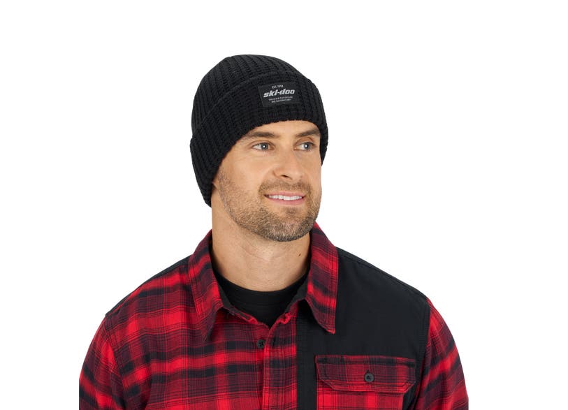 Ski-Doo Unisex Chunky Beanie — Black