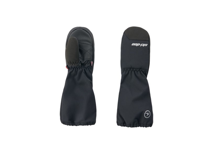 Ski-Doo Kids Exodus Insulated Mitts — Black