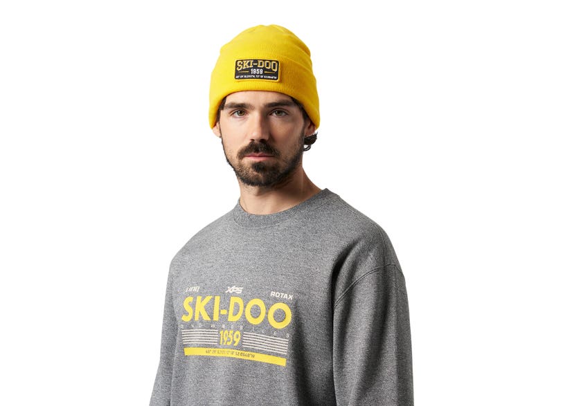 Ski-Doo Unisex Après-Ski-Doo Landing Beanie — Yellow