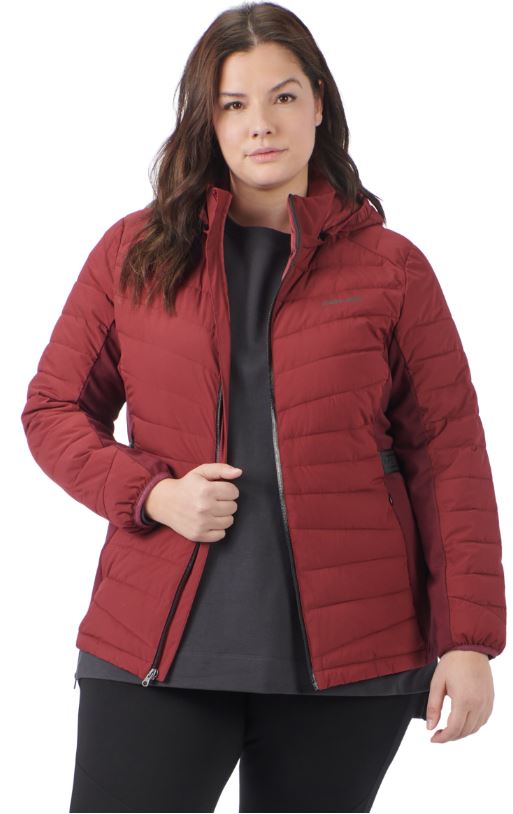 WOMEN'S PUFFER HOODED JACKET