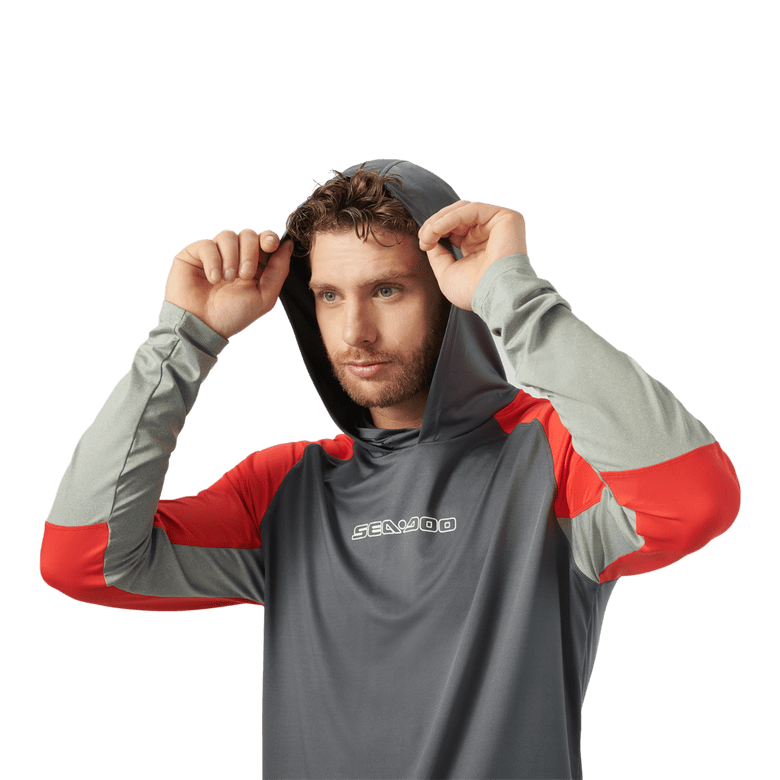Men's UV Protection Hooded Shirt