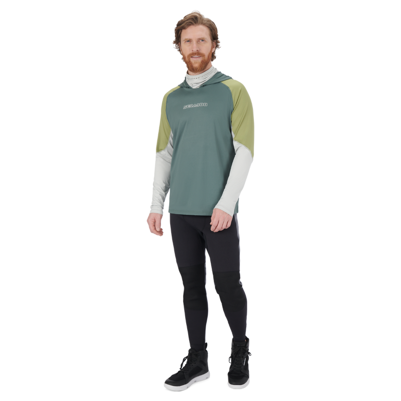 Men's UV Protection Hooded Shirt