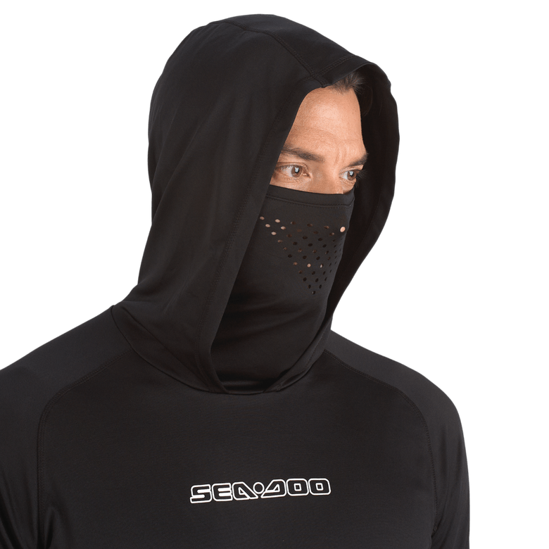 Men's UV Protection Hooded Shirt