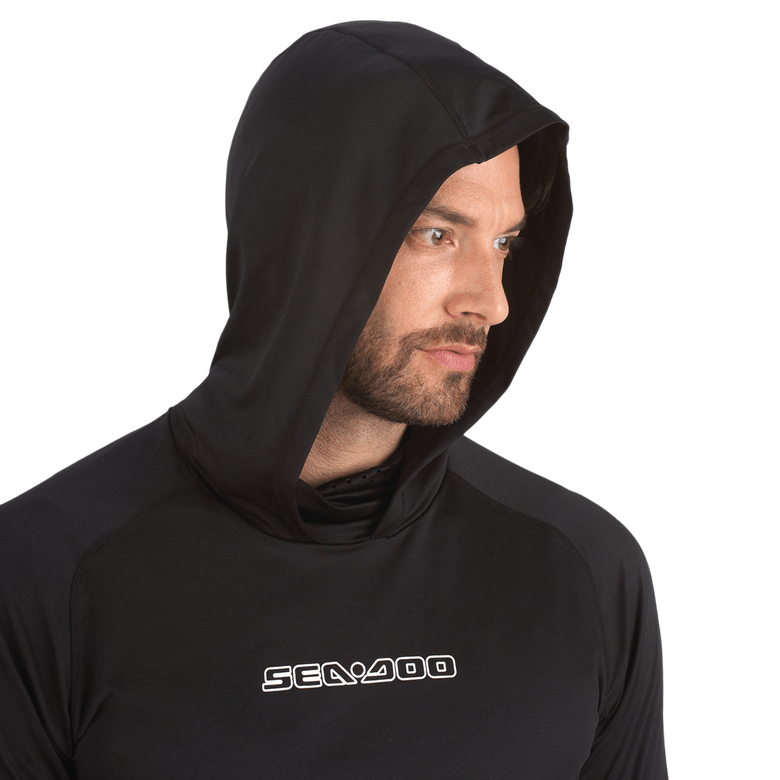Men's UV Protection Hooded Shirt