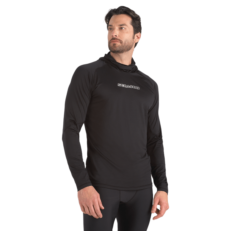 Men's UV Protection Hooded Shirt