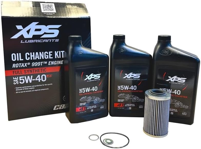 Can-Am Oil Change Kit 5W40 for Rotax 999T