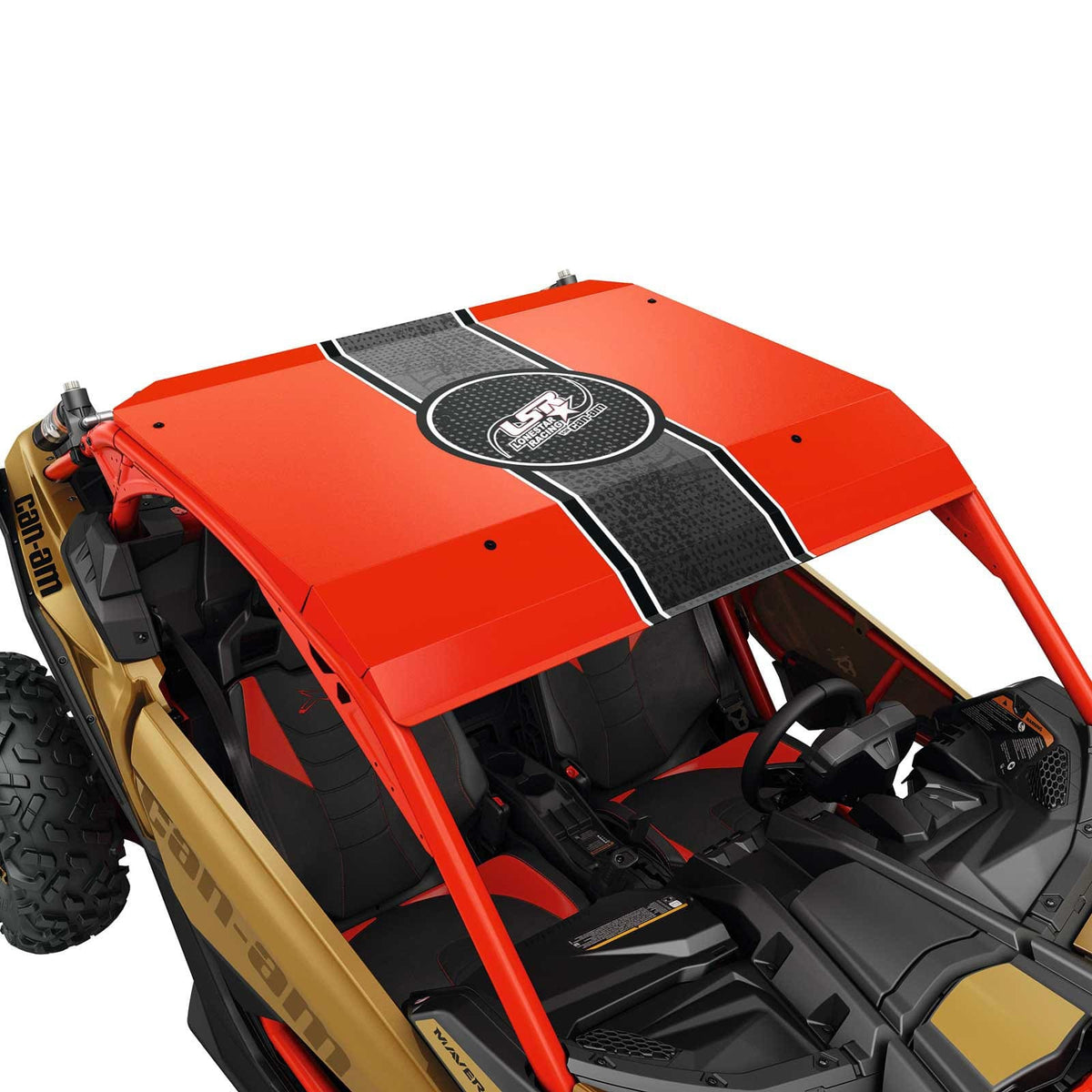 Lonestar Racing Aluminum Roof / Can-Am Red
