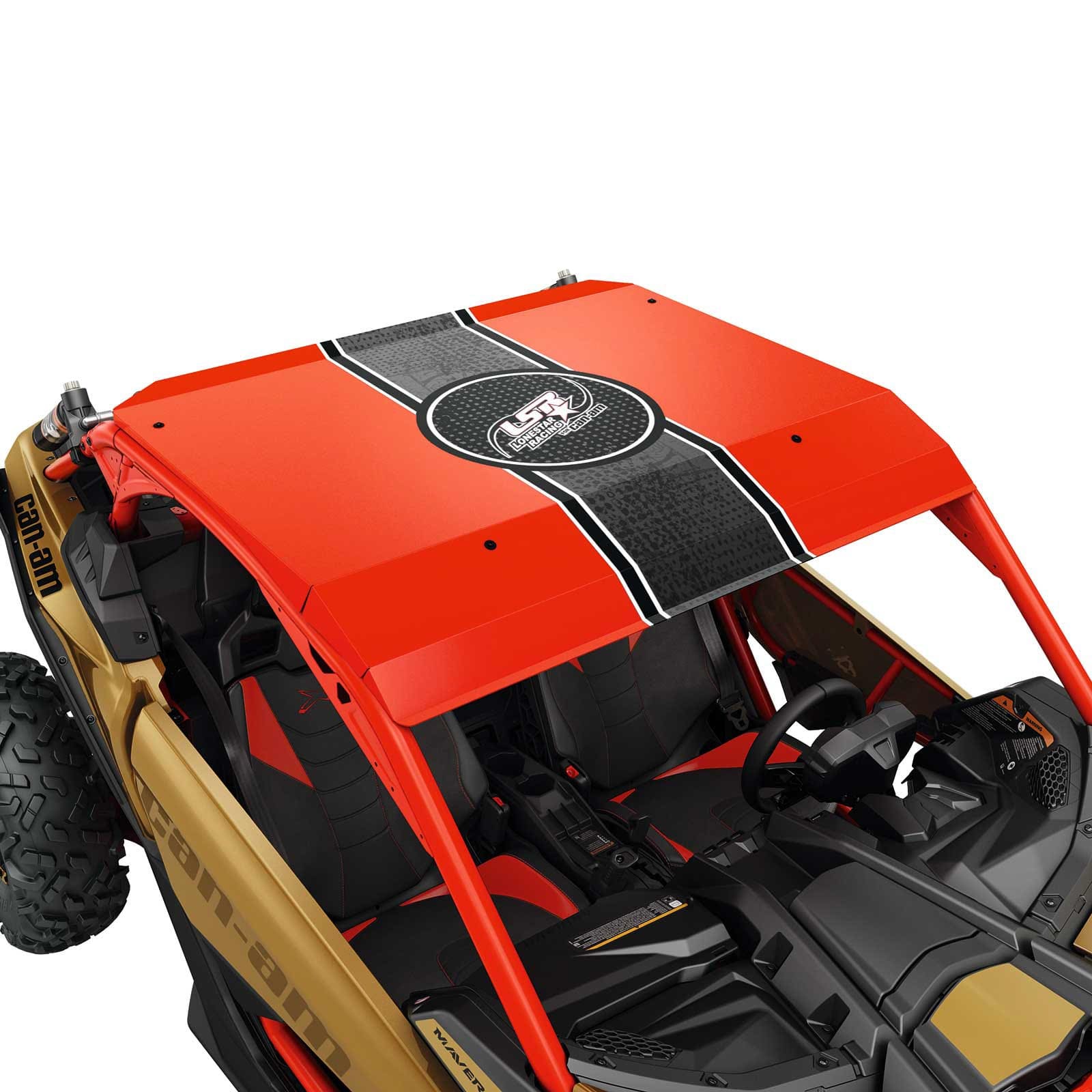 Lonestar Racing Aluminum Roof / Can-Am Red