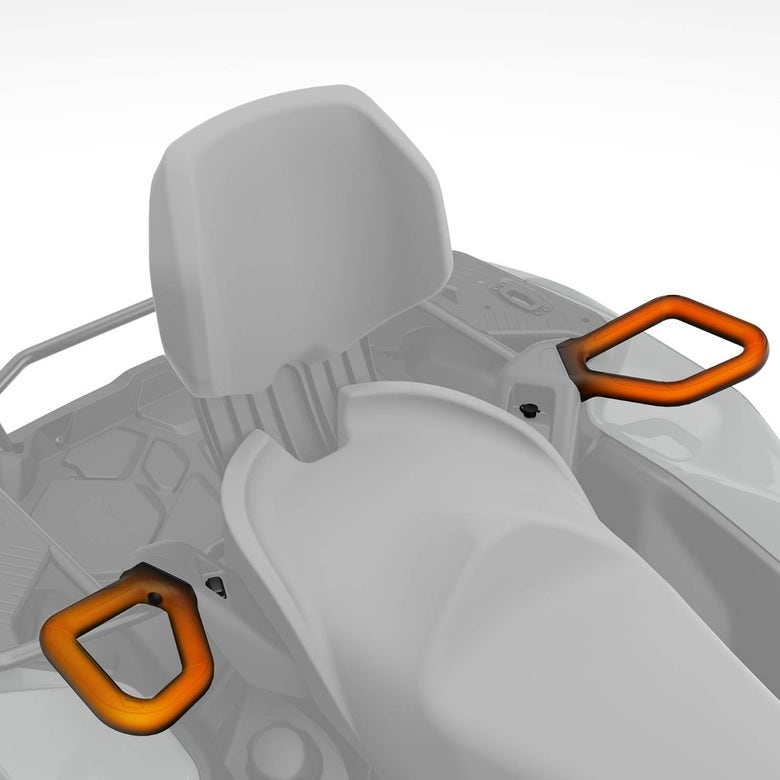 Heated Passenger Grips & Heated Visor Outlet