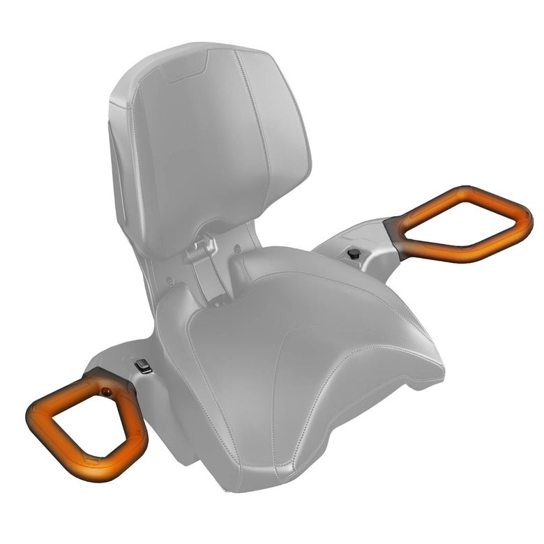 Heated Passenger Grips & Heated Visor Outlet