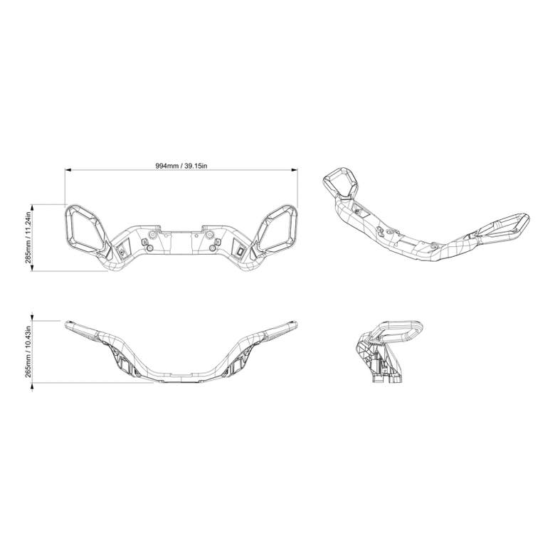 Heated Passenger Grips & Heated Visor Outlet