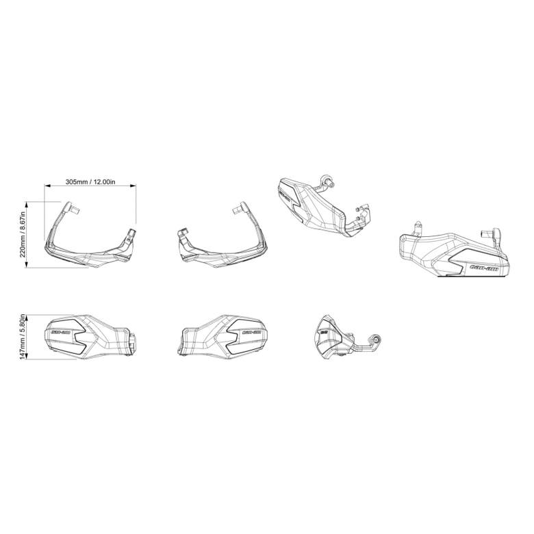 Driver Full Wrap Handguards