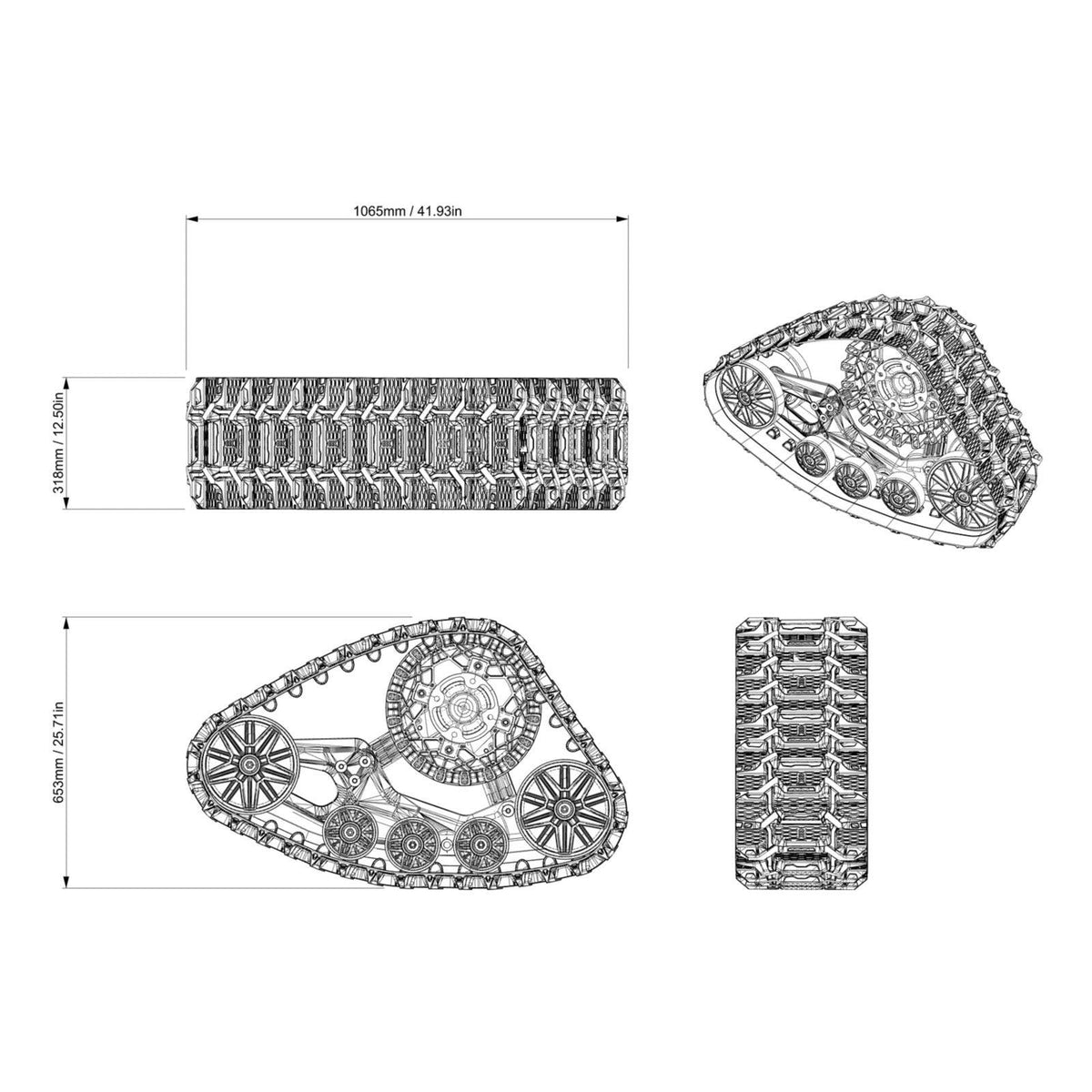 Apache XC LT Track System