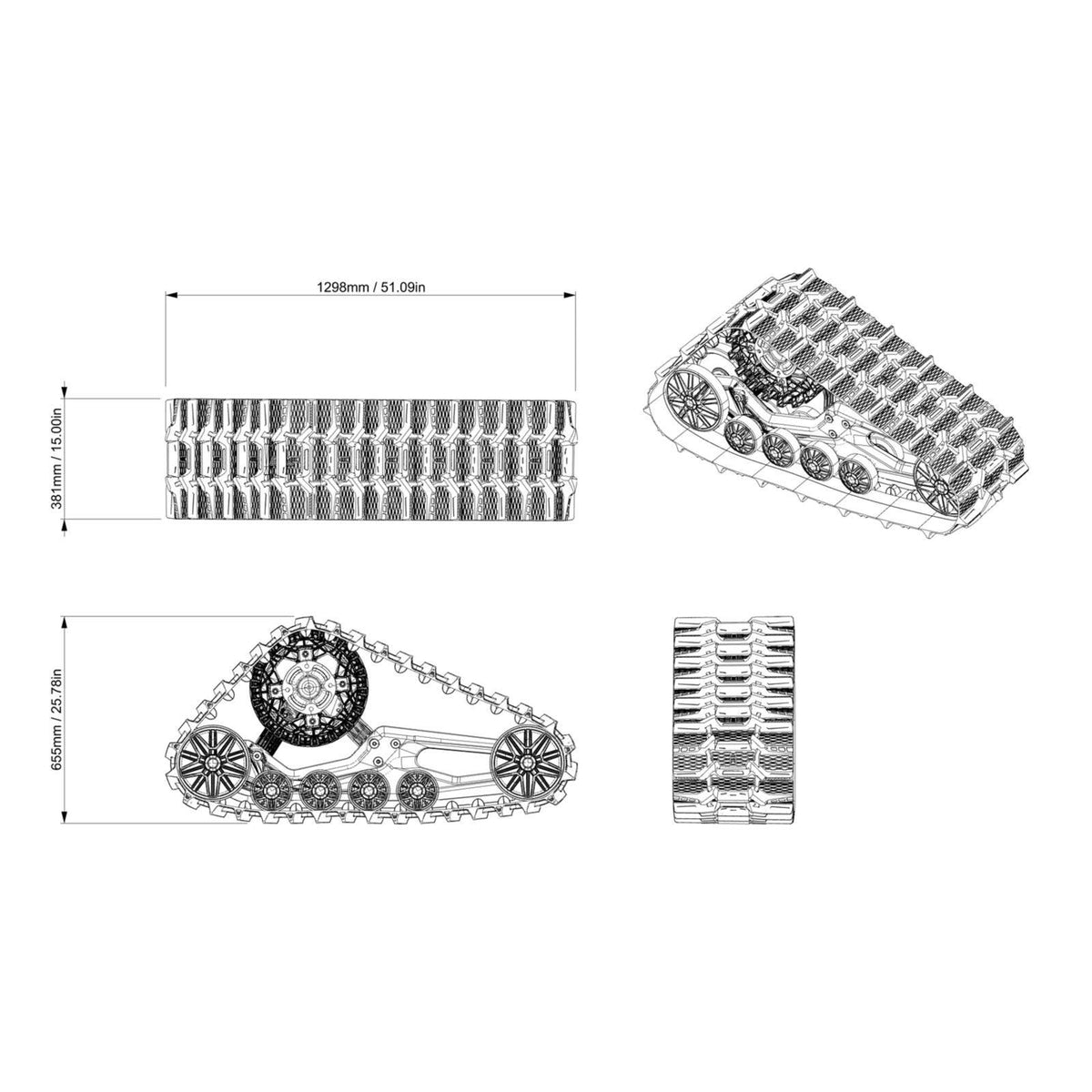 Apache XC LT Track System