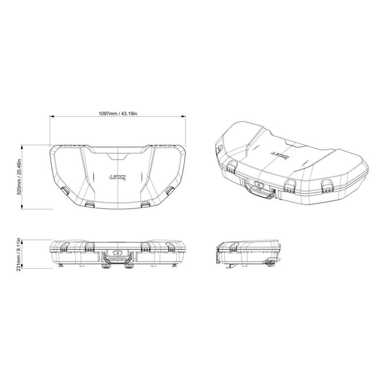LinQ Low Profile Box (63L)