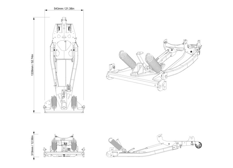 Can-Am Defender Gen 2 ProMount Push Frame with Quick-Attach System
