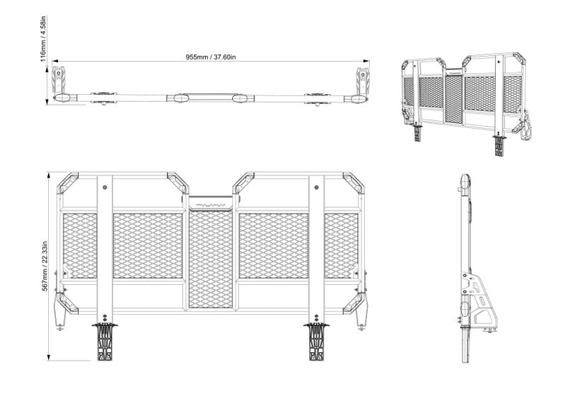 Can-Am Defender Gen 2 Headache Rack