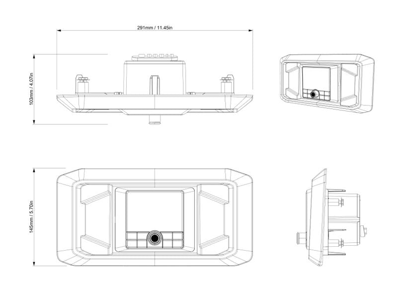 Can-Am Defender Gen 2 JL Audio Source Unit