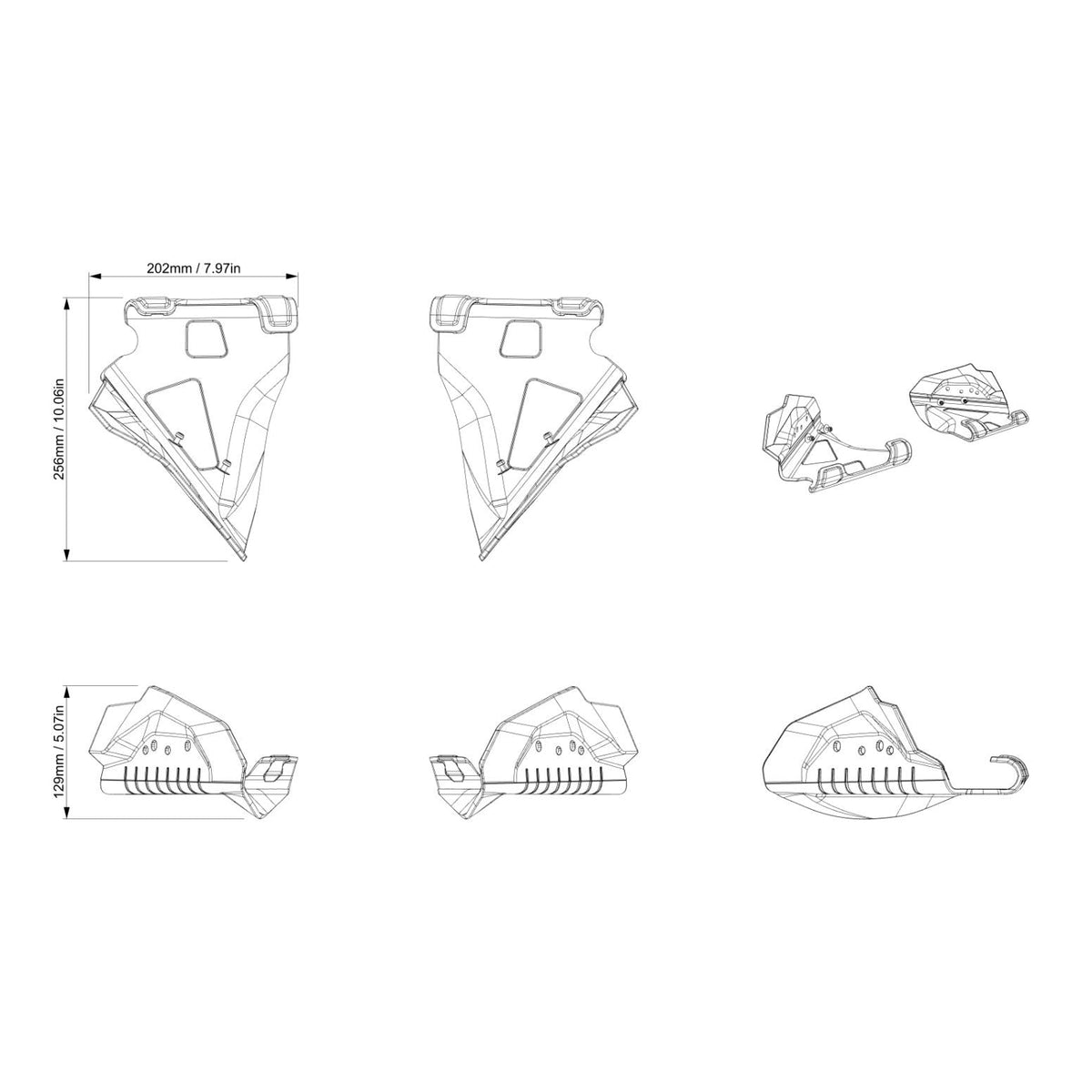 Can-Am Front A-Arm Protectors