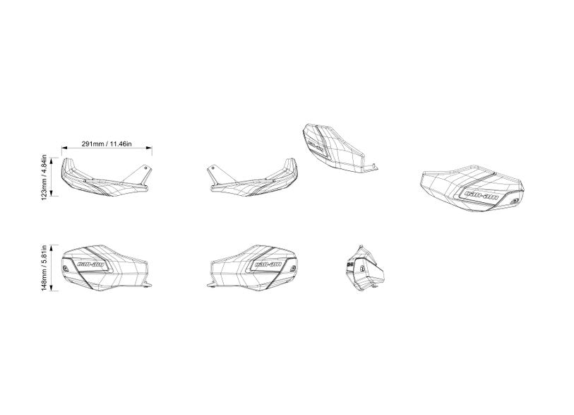 Can-Am Outlander XT Handguards