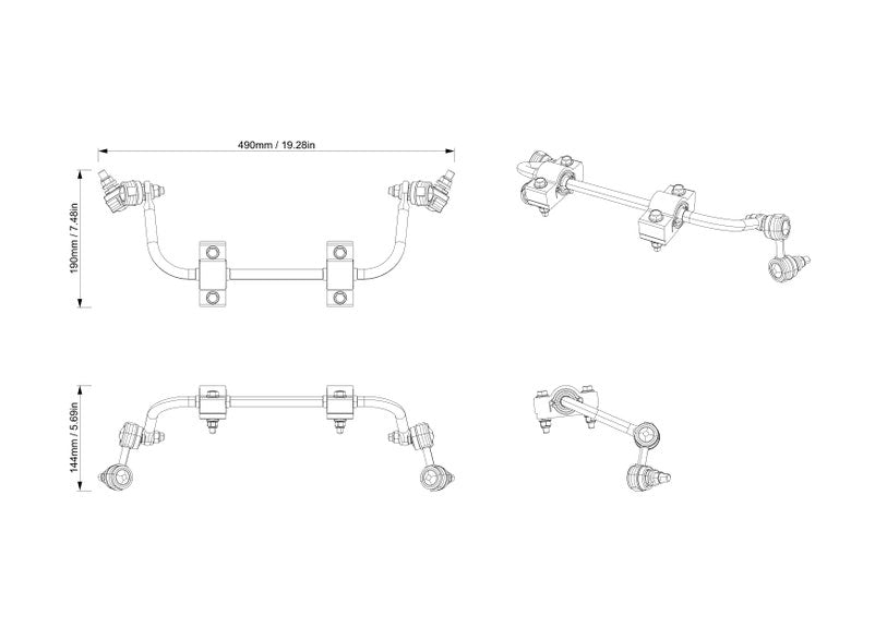 Can-Am Outlander Performance Sway Bar Kits