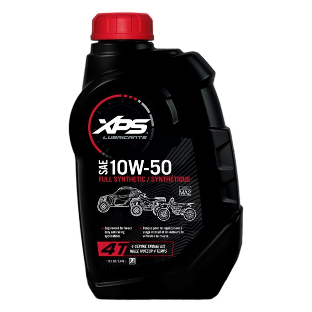 4T 10W-50 Synthetic Oil / 1 QT / 946 ml