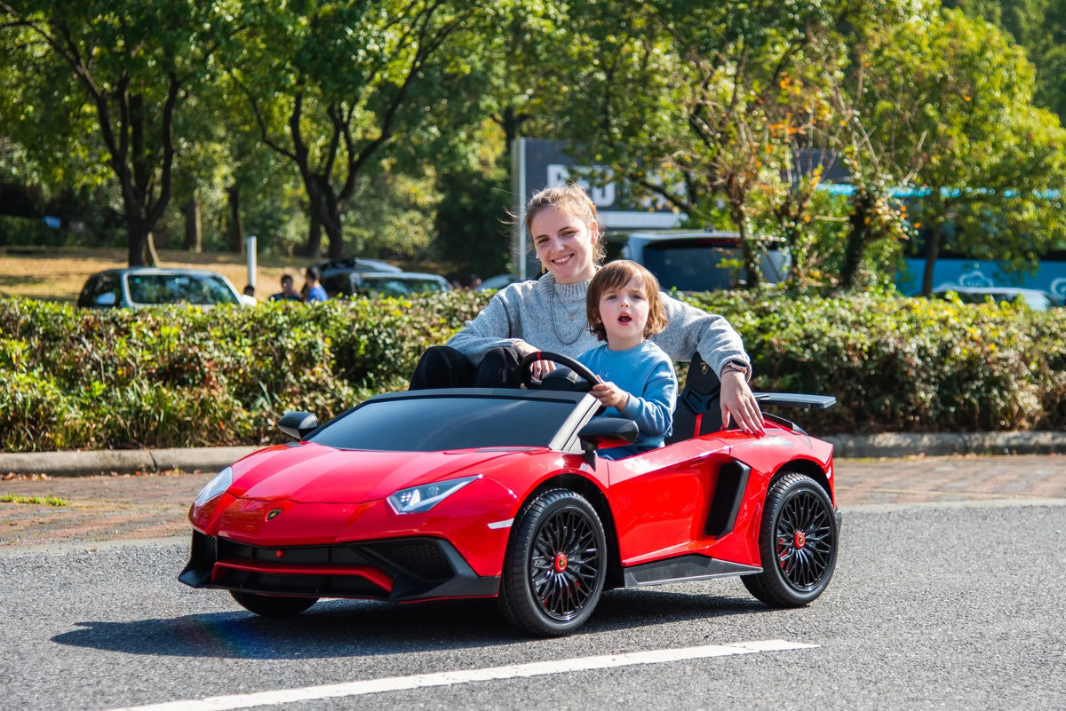 24V Lamborghini Aventador 2 Seater Ride On Car for Kids