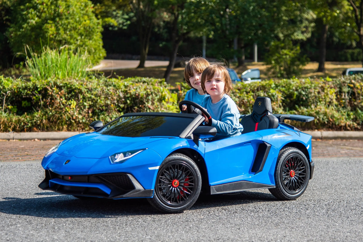24V Lamborghini Aventador 2 Seater Ride On Car for Kids