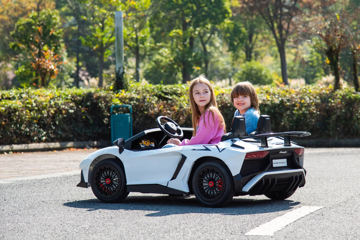 24V Lamborghini Aventador 2 Seater Ride On Car for Kids