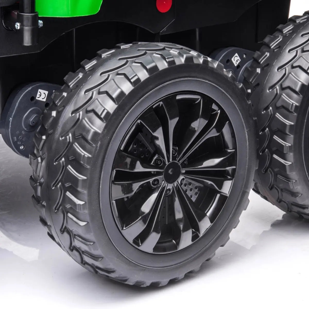 24V 6 Wheeler 2 Seater Ride-on with Dump Cart
