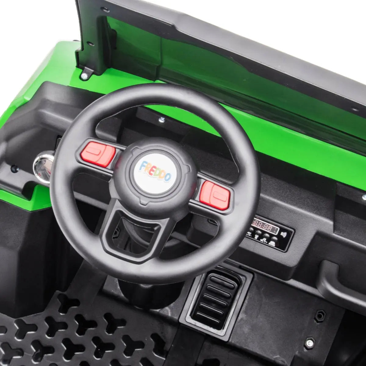 24V 6 Wheeler 2 Seater Ride-on with Dump Cart
