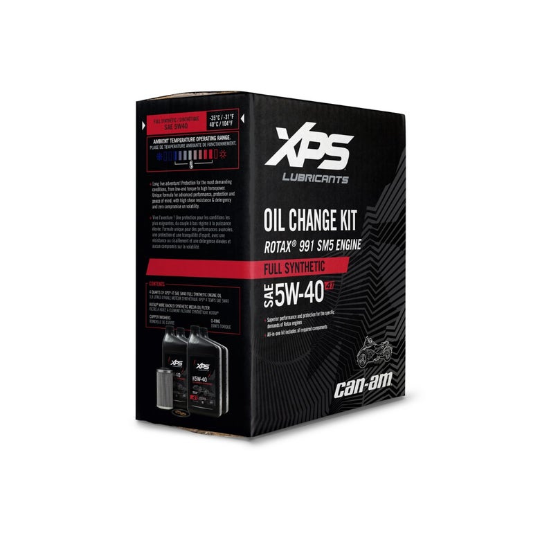 Full Synthetic Oil Change Kit for Rotax 991 (SM5) engine