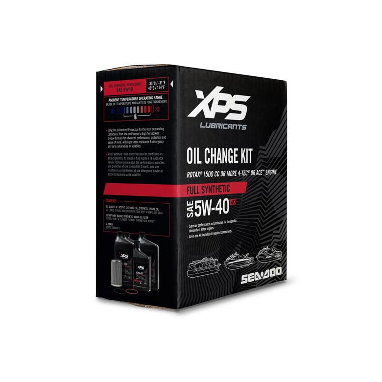 5W-40 Full Synthetic Oil Change Kit for engines of 1500 cc or more