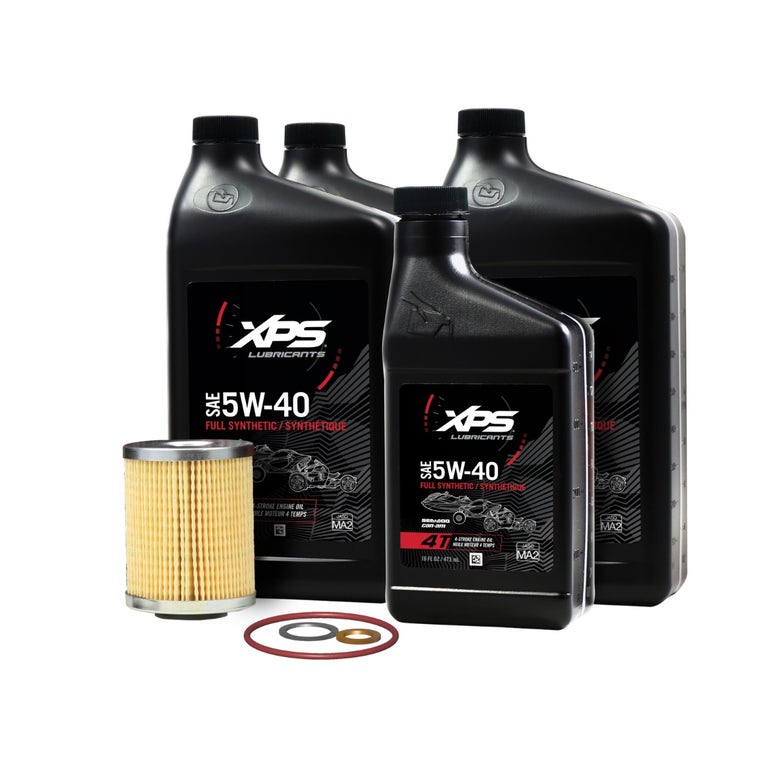 Full Synthetic Oil Change Kit for Rotax 450 cc or less engine