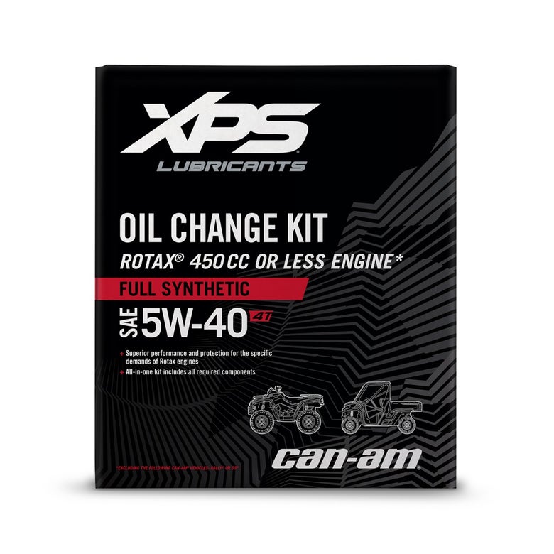 Full Synthetic Oil Change Kit for Rotax 450 cc or less engine