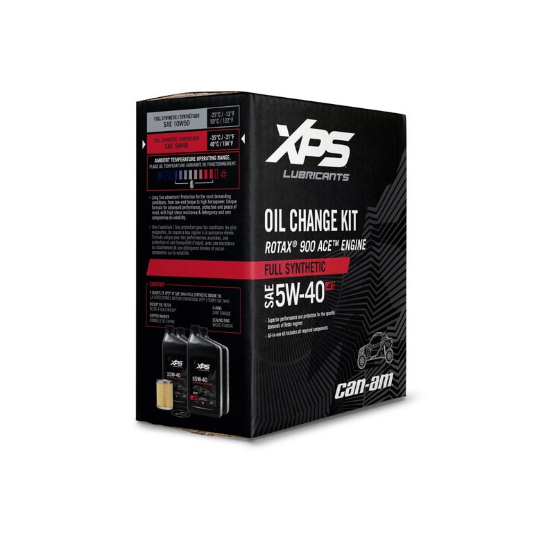 Full Synthetic Oil Change Kit for Rotax 900 ACE engine