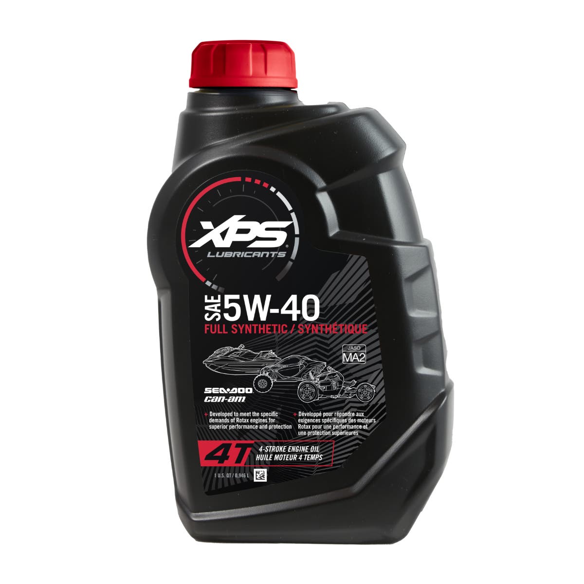 4T 5W-40 Synthetic Blend Oil / 1 QT / 946 ml