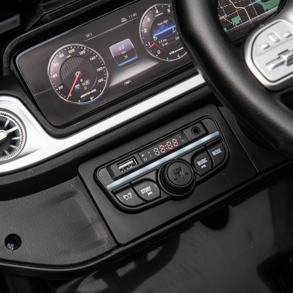 24V Mercedes Benz G-Wagon Ride On