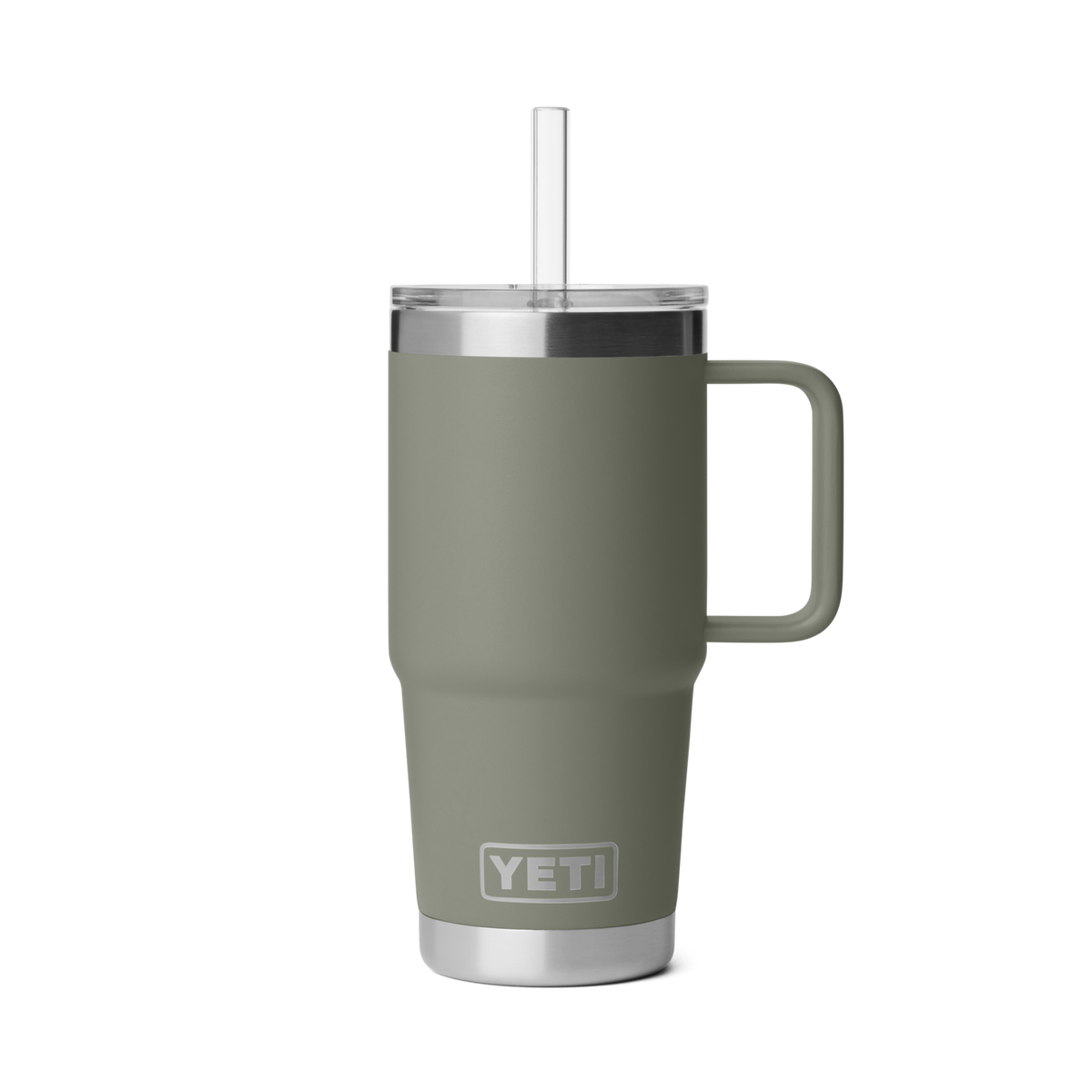 INTL RAMBLER 25OZ STRAW MUG 2.0 PAMPA GREEN
