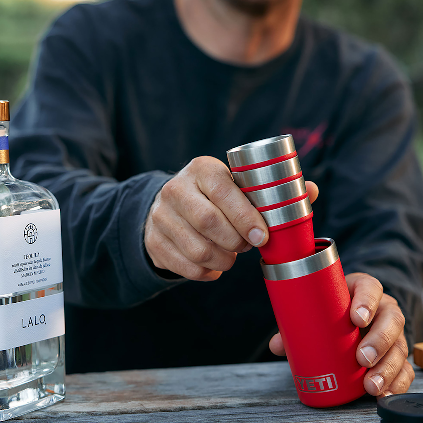 Yeti Shot Glasses & Carrying Case